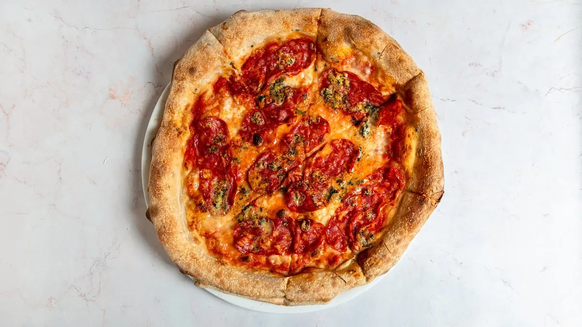 Pizza Salamino & Gorgonzola